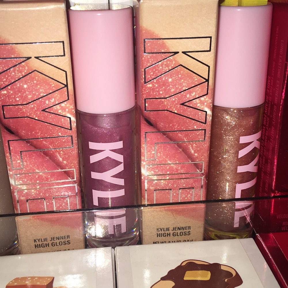 kylie high gloss 2 daddys girl & oh you fancy 👄